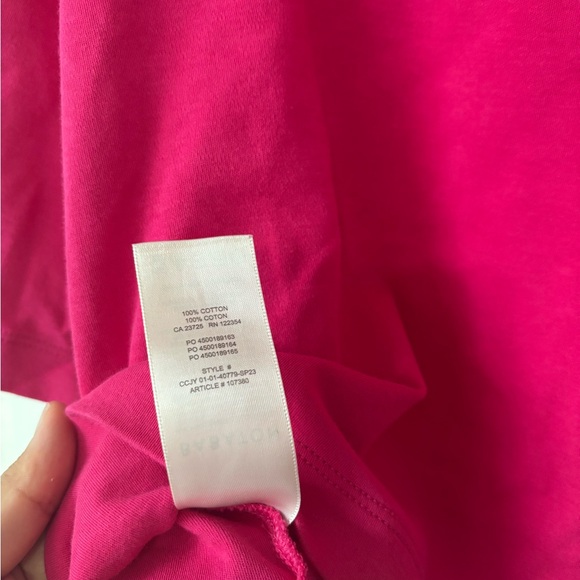 Babaton Pegasus Waist T-Shirt hot pink - Picture 3 of 4